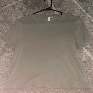 brand new olive green tee